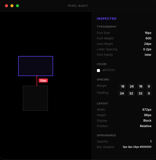 PixelAudit in action